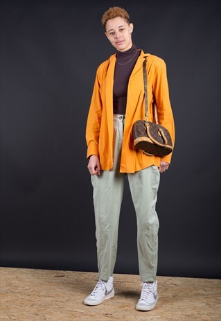 PASTEL GREEN JIL SANDER TROUSERS - D094