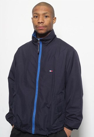 VINTAGE TOMMY HILFIGER TRACK JACKET BLUE