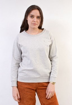 Vintage Carhartt  Women S Jumper Sweatshirt Pullover Grey