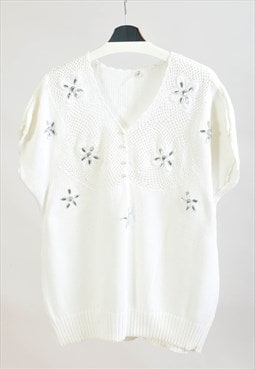 Vintage 90's white blouse