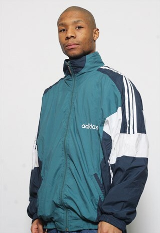 VINTAGE ADIDAS TRACK JACKET GREEN