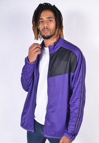 purple nike track jacket