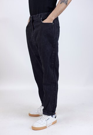 VINTAGE 90S BLACK DENIM JEANS