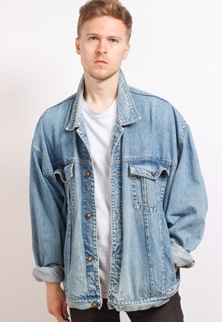 VINTAGE OVERSIZED DENIM JACKET