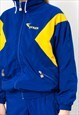 VINTAGE 90S TRACKSUIT IN BLUE - YELLOW ATHLETIC SET