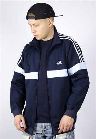 VINTAGE MENS ADIDAS TRACK TOP JACKET
