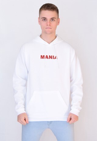 WHITE MANIA (RED) HOODIE