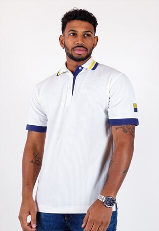 VINTAGE SERGIO TACCHINI POLO T-SHIRT AWT41