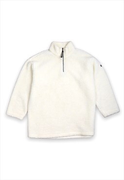 Napapijri cream sherpa fleece