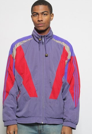 VINTAGE ADIDAS TRACK JACKET BLACK