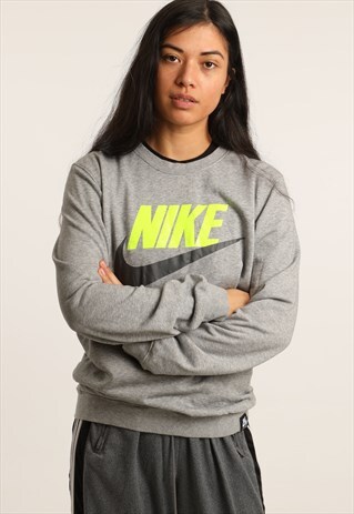 VINTAGE NIKE PRINT SPELL OUT SWEATSHIRT