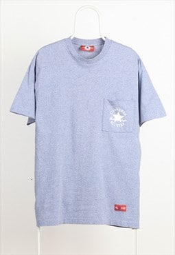 Vintage Converse Crewneck Print T-shirt Blue