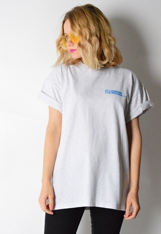 VINTAGE 90S LIGHT GREY T-SHIRT