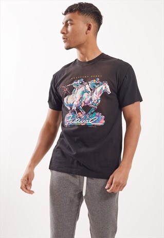 VINTAGE KENTUCKY DERBY GRAPHIC T-SHIRT