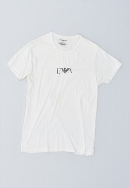 Vintage 90's Armani T-Shirt Top White