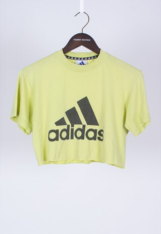 neon green adidas shirt