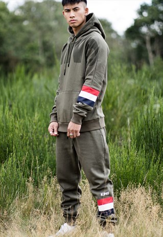 MANOR TRACKSUIT BOTTOMS - FERN GREEN