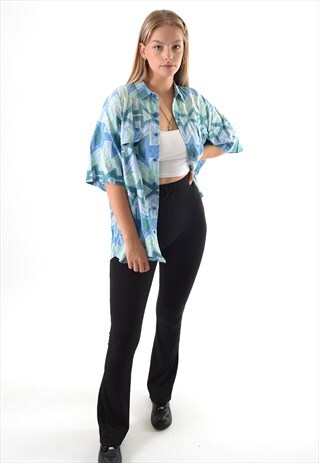 VINTAGE PATTERN SHIRT GSS1431