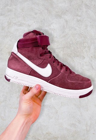 NIKE AIR FORCE AF 1 ULTRAFORCE HIGH TEAM RED MEN'S UK 7.5