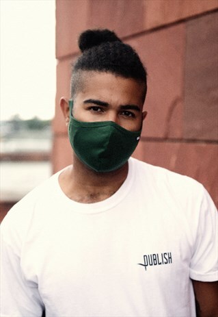 NYNJA GREEN JUNGLE FACE COVERING WITH FILTER POCKET