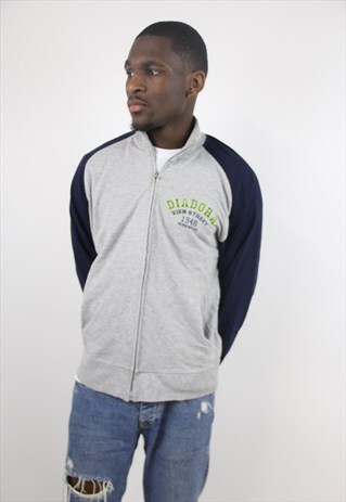 VINTAGE DIADORA ZIP UP 90'S SWEATSHIRT