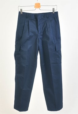 Vintage 90s cargo trousers in navy