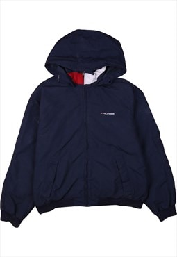 Vintage 90's Tommy Hilfiger Windbreaker Hooded Full Zip Up