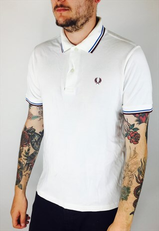FRED PERRY NAVY POLO SHIRT