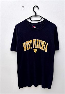 Vintage West Virginia navy blue T-shirt small 