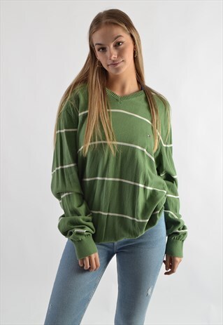 GREEN TOMMY HILFIGER JUMPER GJ4738