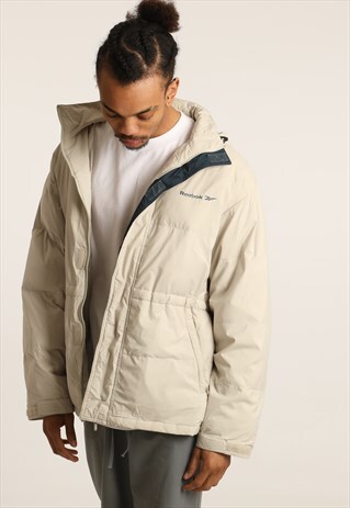 VINTAGE REEBOK PADDED JACKET WITH HOOD