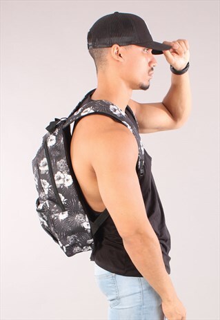 MIDNIGHT FLORAL BACKPACK