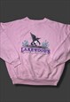 vintage duck lakewoods bay 90s jumper pink sweater