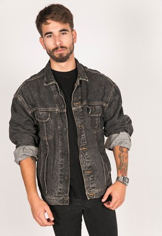 VINTAGE 80S LEE DENIM TRUCKER / C801