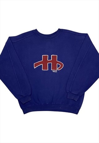 HANES BLUE CREWNECK S/M