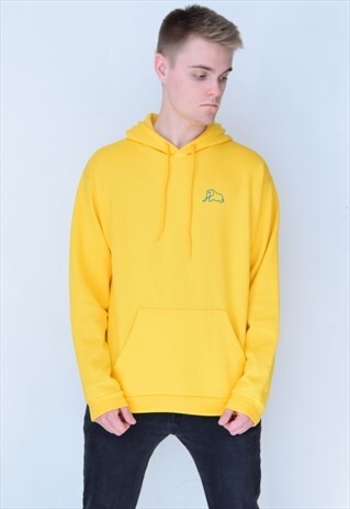 YELLOW ELEPHANT (BLUE) HOODIE