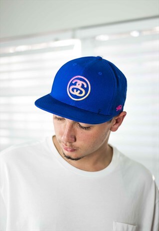 STUSSY BASEBALL CAP LOGO 90S X 2.9