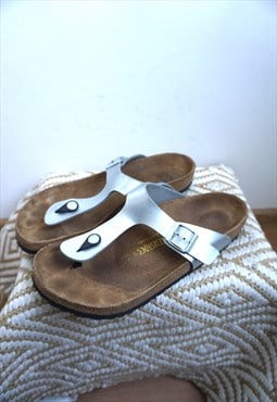 Vintage Leather Sandals Shoes Clogs Mules Sandal Flip Flops