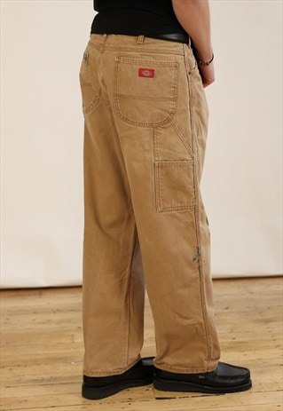 Vintage Dickies Carpenter Pants Men's Beige