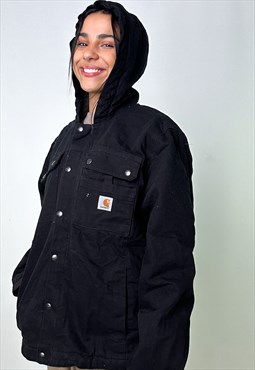Black Vintage Carhartt Sherpa Lined Arctic Deadstock Jacket