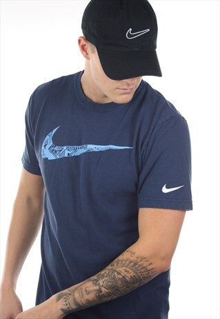 VINTAGE NIKE BIG LOGO T SHIRT TEE