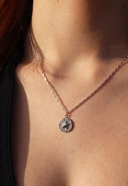 Stellar Silver Medal Pendant
