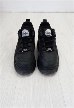 Y2K Black Buffalo Platform Trainers