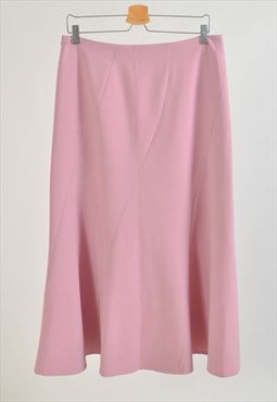 Vintage 00s midi skirt in pink