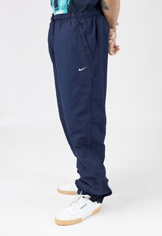 VINTAGE 90'S NIKE NAVY TRACKSUIT BOTTOMS