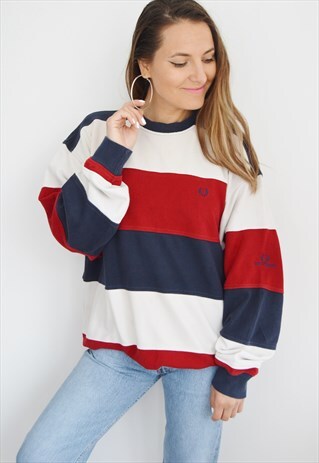 90'S FRED PERRY VINTAGE SWEATSHIRT/JUMPER