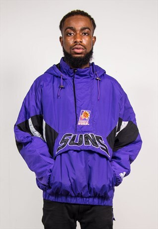 STARTER 90'S PHOENIX SUNS BASKETBALL NBA USA JACKET COAT
