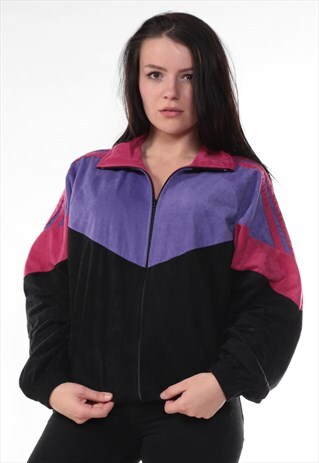 VINTAGE VELOUR TRACK JACKET