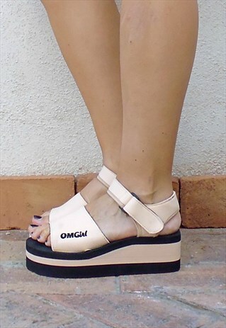 WOMAN 90'S RUBBER SHOES