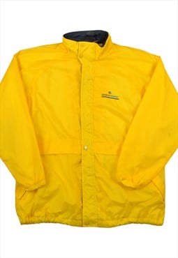 Vintage Windbreaker Jacket Yellow XL